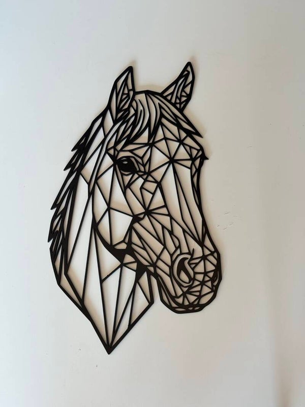 Grand cadre "tête de cheval"