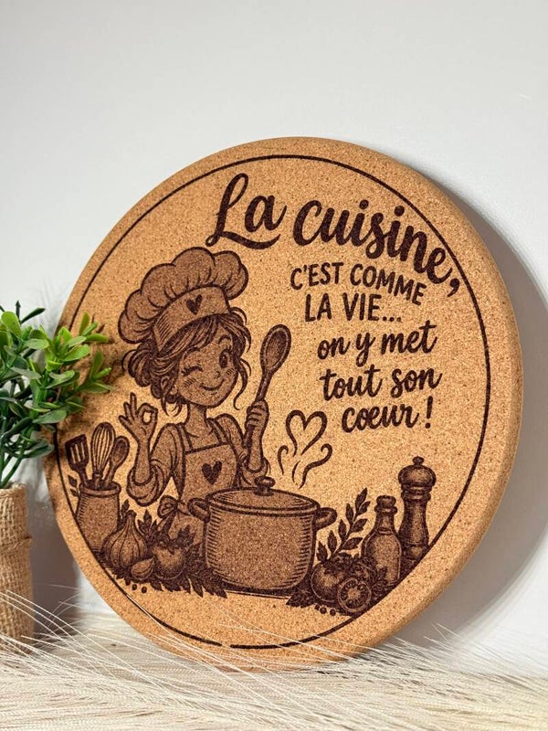 Dessous de plat en liège