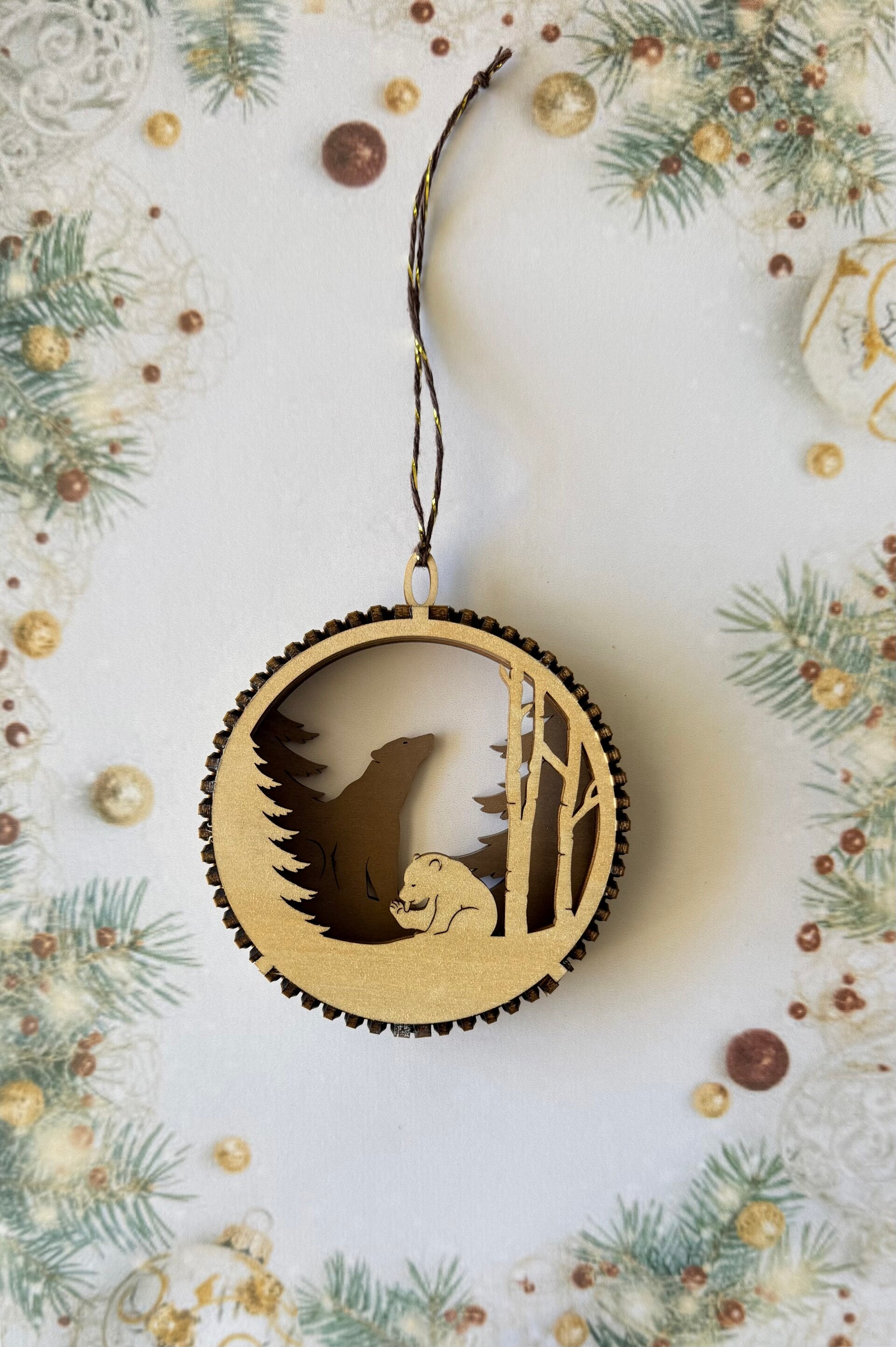 Boule de Noël « ours polaire »
