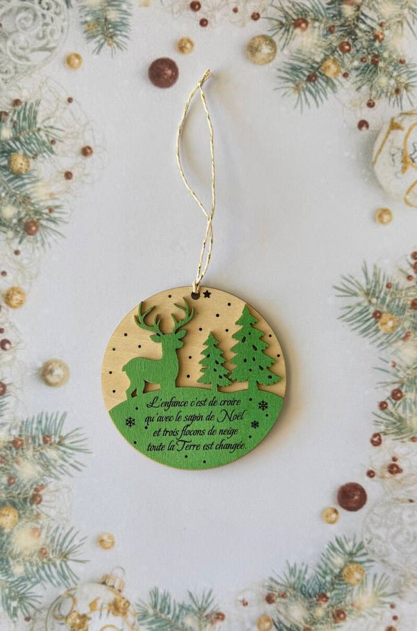 Boule de Noël « personnalisée »