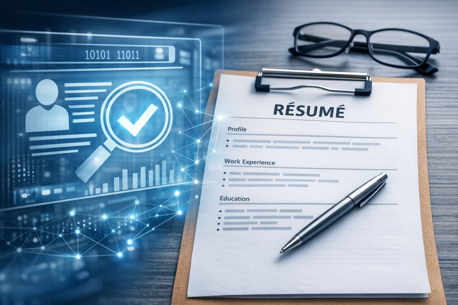 CV wird lesbar gemacht