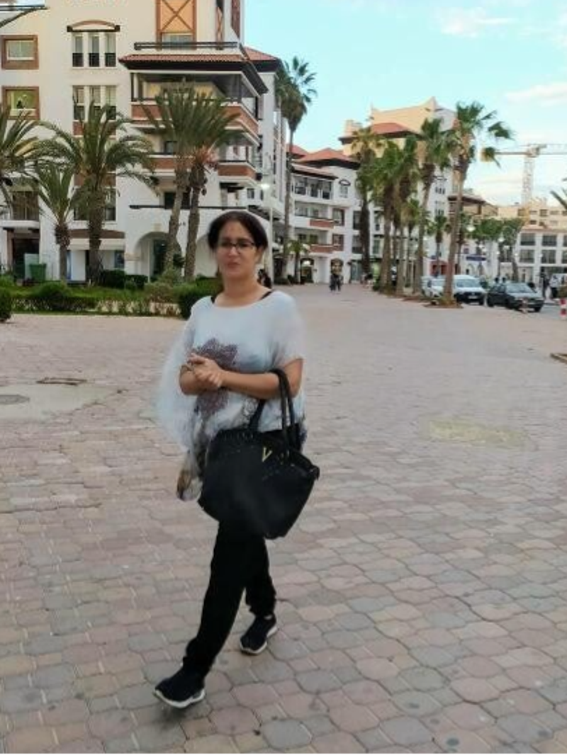 My guide Mouna