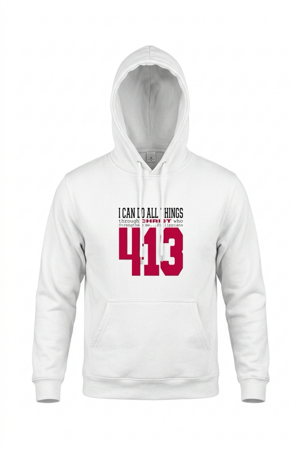 Faith Inspiration Hoodie – Philippians 4:13