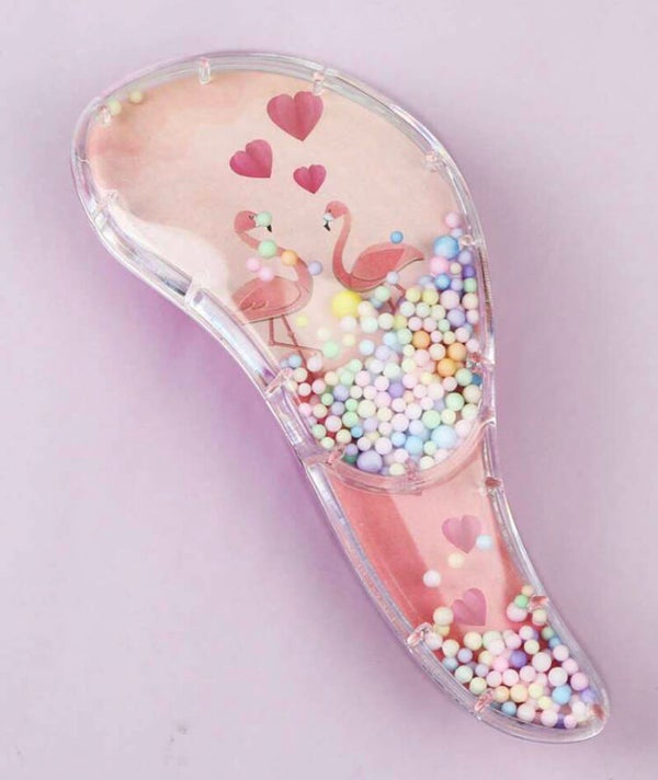 Haarborstel flamingo