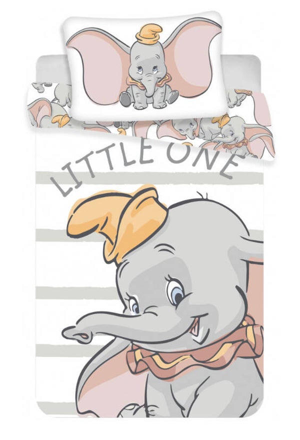 Dumbo dekbedovertrek 100x135 cm BABY