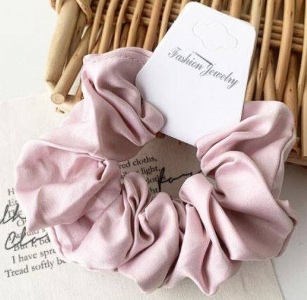 Scrunchie roze