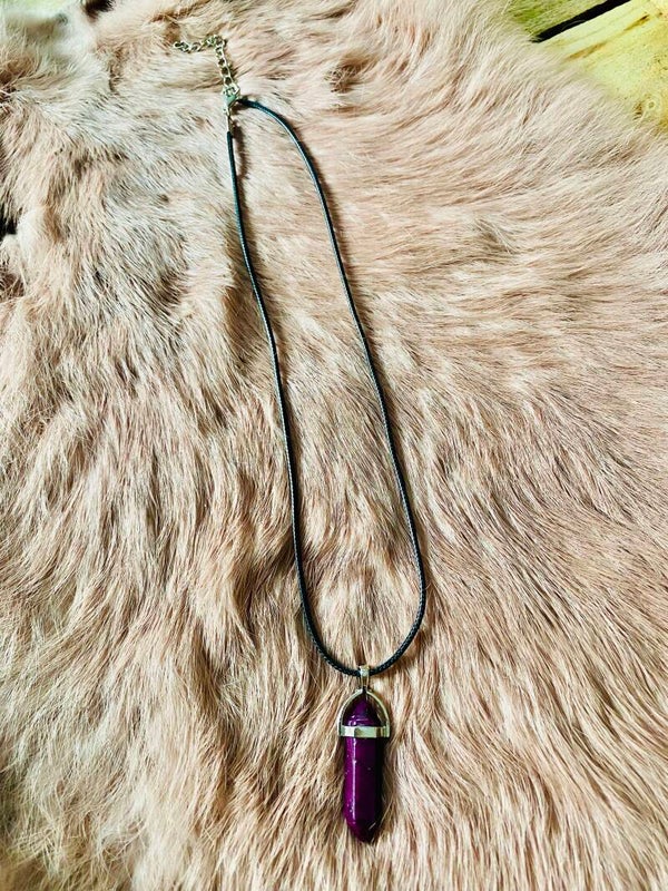 Ketting met edelsteen