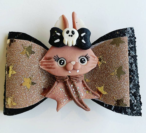 Haarstrikje fimo Halloween