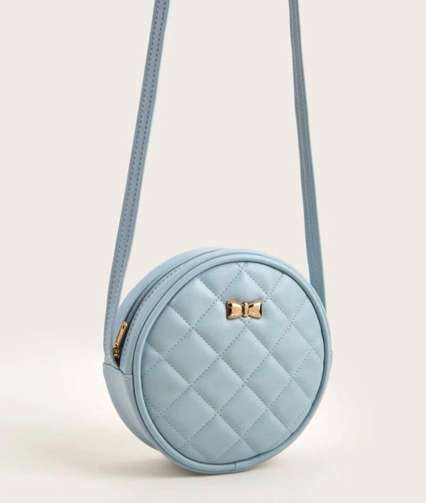 Schoudertasje blauw