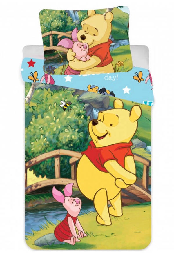 Winnie the pooh dekbedovertrek 90x140 cm BABY