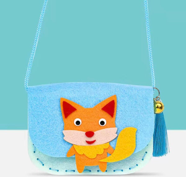 Knutselset handtas maken vosje