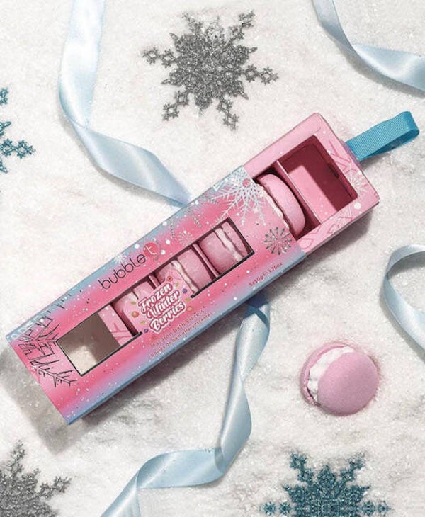 Frozen Macaron Bath Fizzers (5 x 50g)