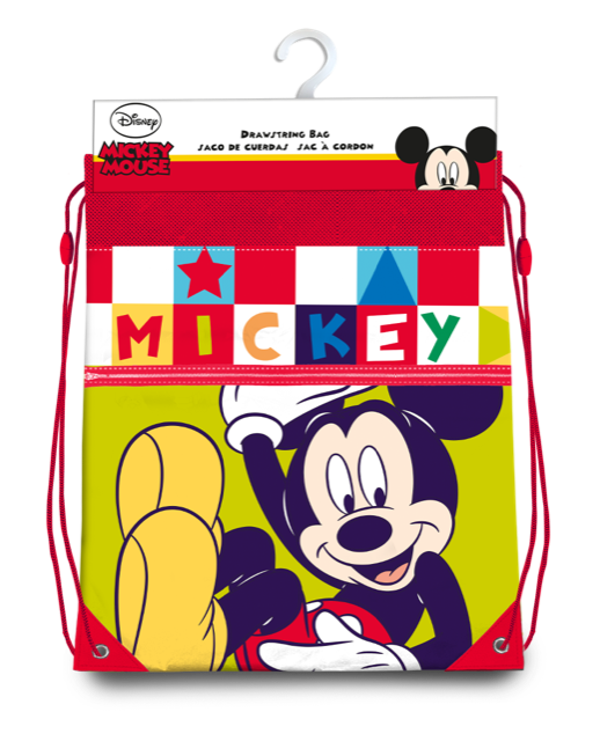Sportzak Mickey rood