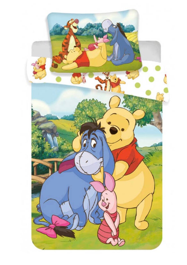 Winnie the pooh dekbedovertrek 100x135 cm BABY