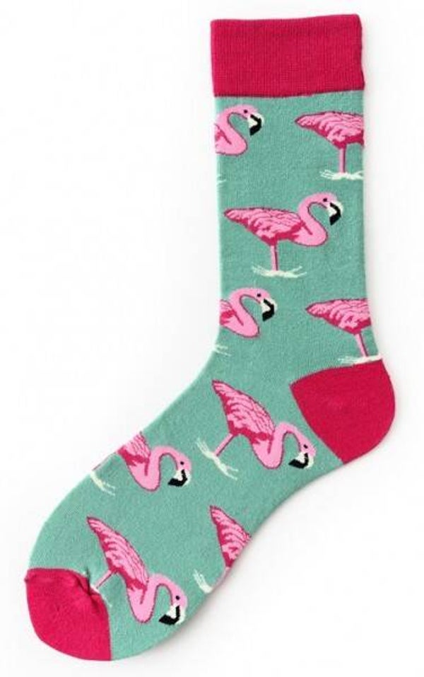 Socks - 38-45 - Flamingos