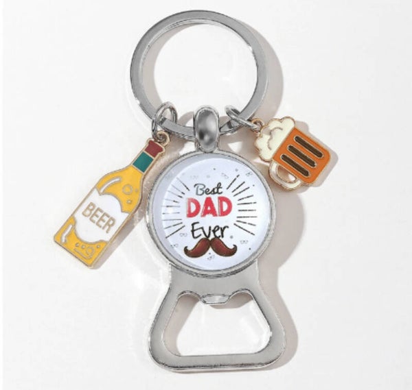 Sleutelhanger en flessenopener dad