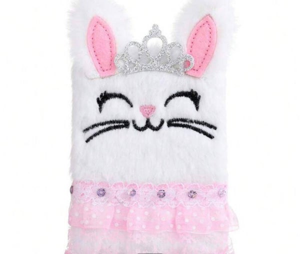 Fluffy notitieboekje konijntje