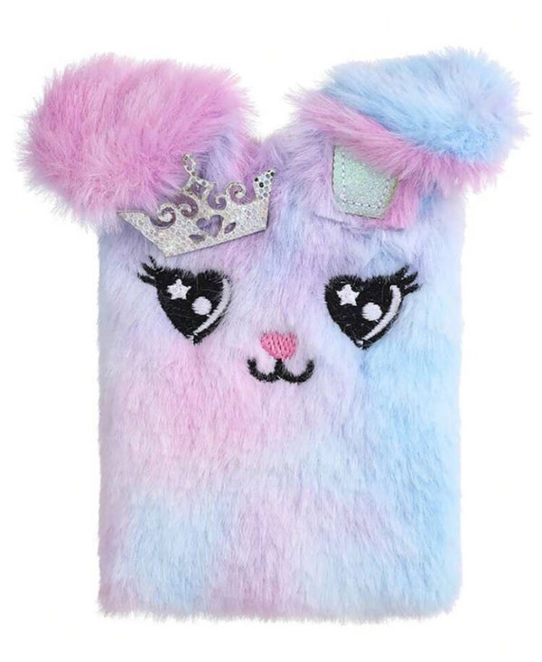 Fluffy notitieboekje konijntje