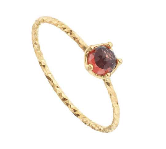 Granaatsteen ring