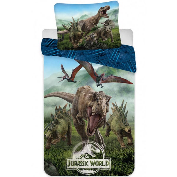 Jurassic World dekbedovertrek 140x200 cm