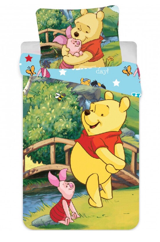 Winnie the pooh dekbedovertrek 90x140 cm BABY