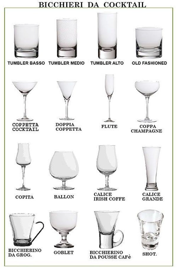 Set koktajl kozarcev