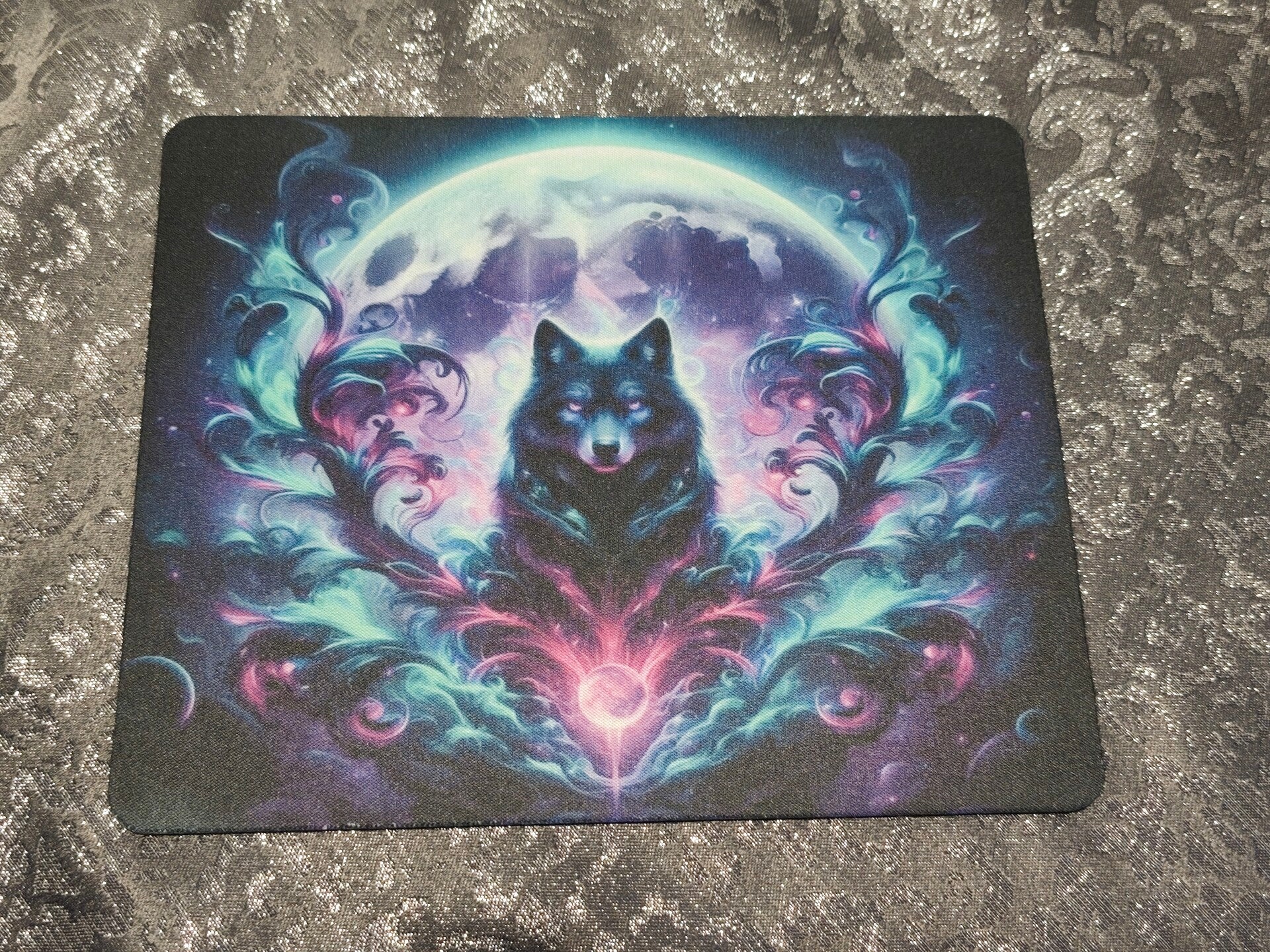 Sublimiertes Mauspad mit Wolf
