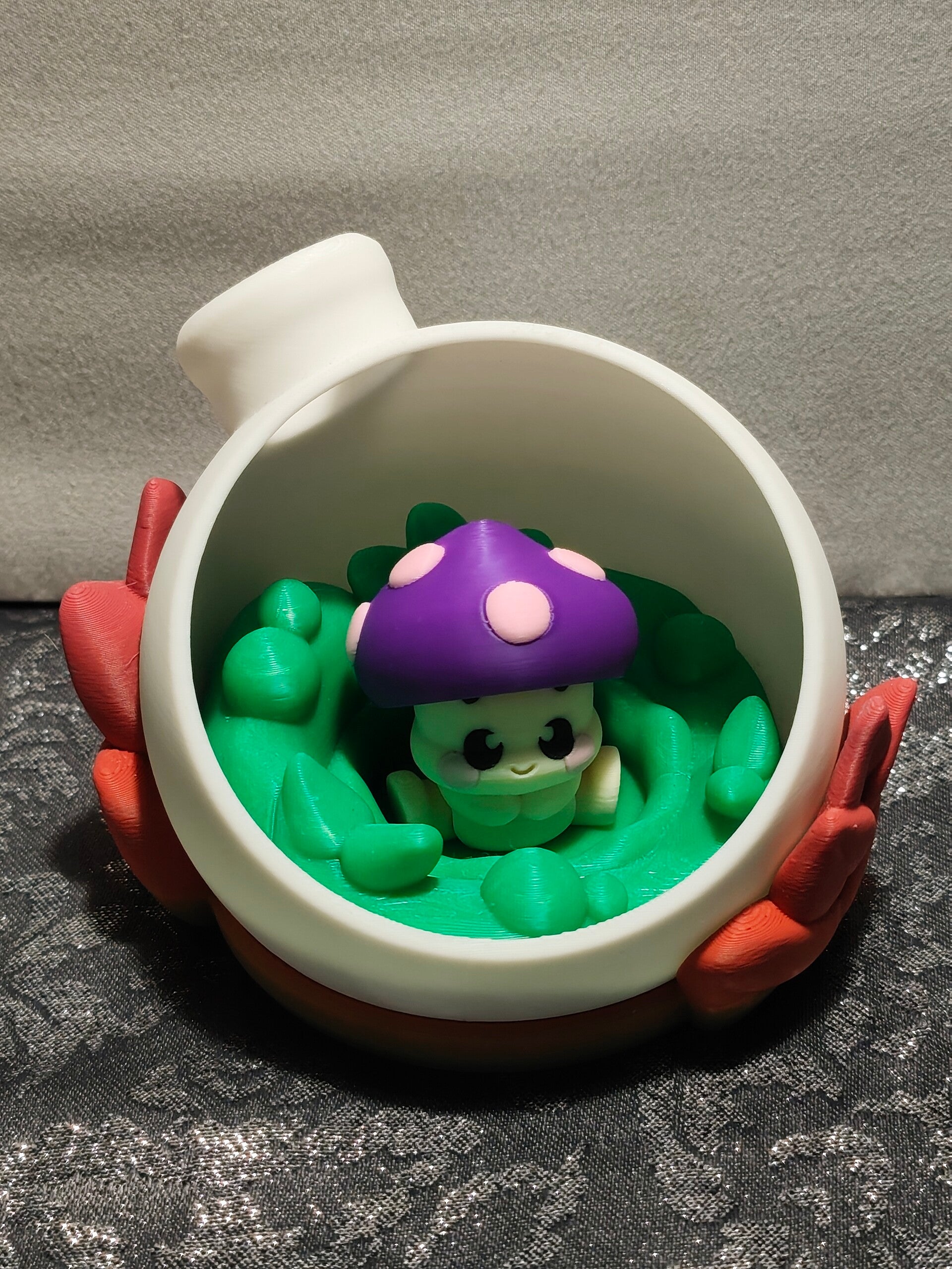 3D-Druck Bottle Terrarium-Puffypuff