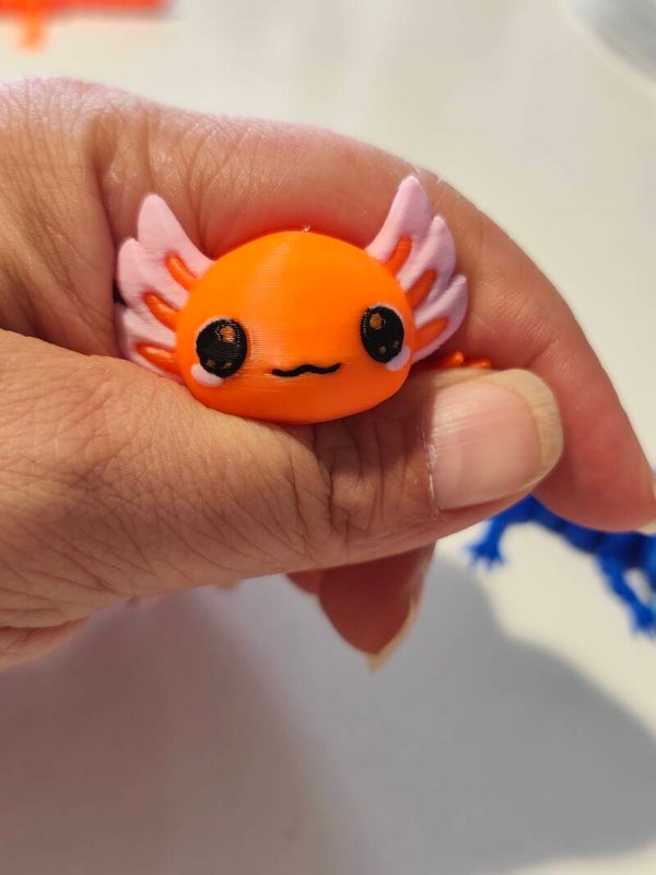 3D-Druck Anhänger Axolot