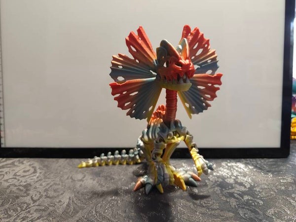 3D-Druck Skeleton Dilophosaurus