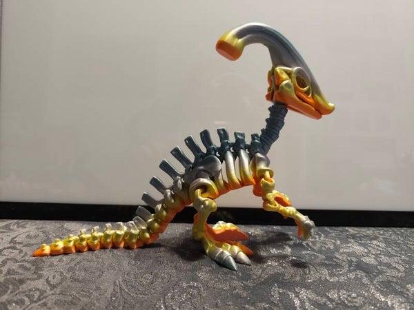 3D-Druck Skeleton Parasaurolophus