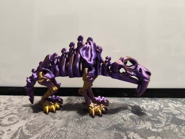 3D-Druck Skeleton Säbelzahntiger