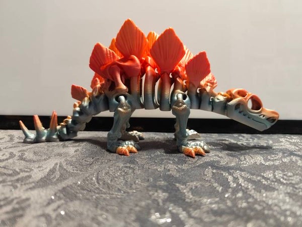 3D-Druck Skeleton Stegosaurus