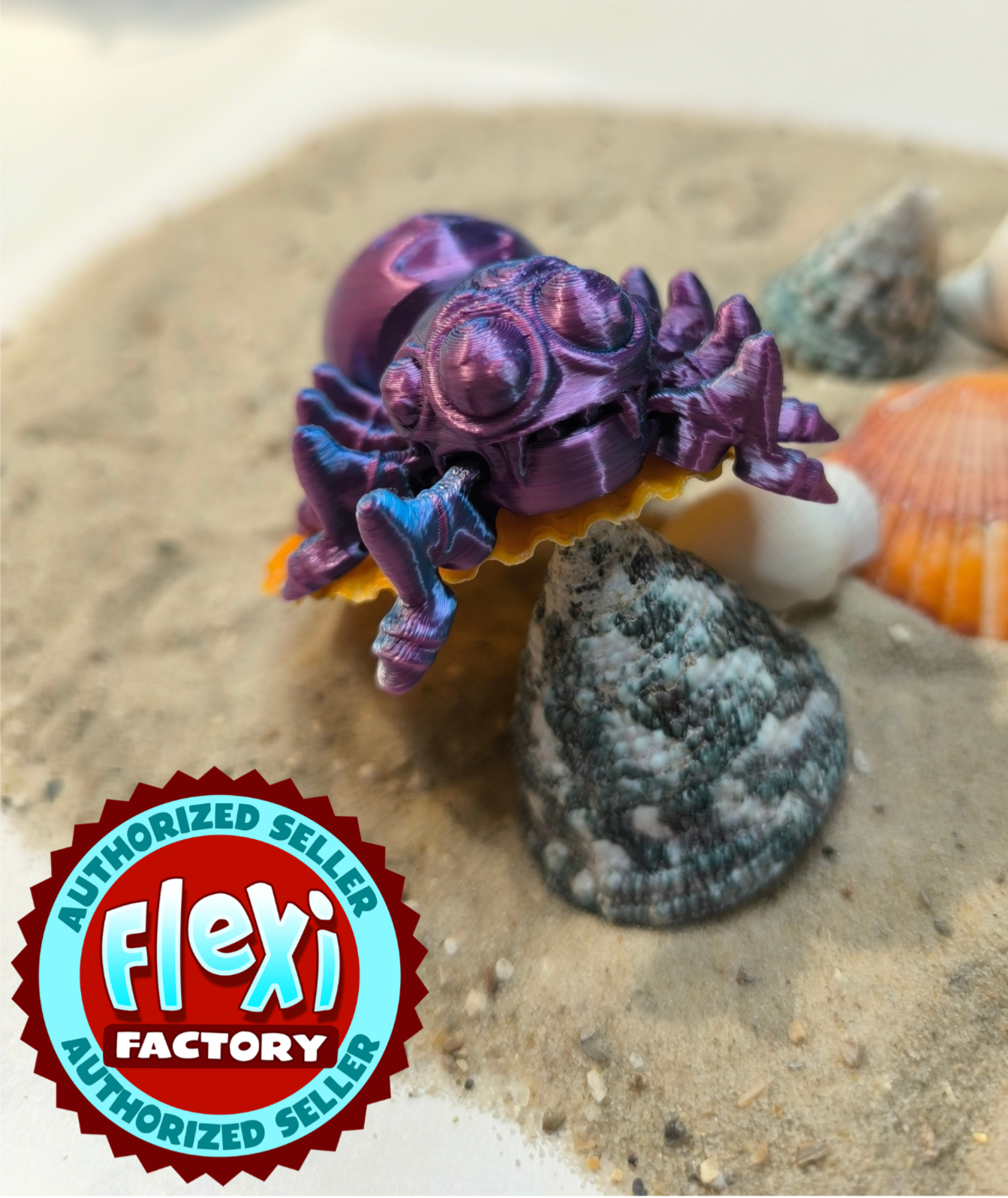 Schlüsselanhänger Spinne 3D Druck