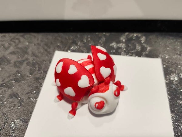 3D-Druck Magnet Marienkäfer