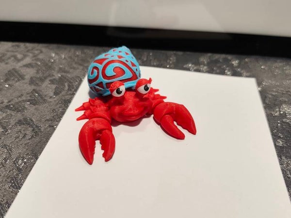 3D-Druck Magnet Einsiedlerkrebs