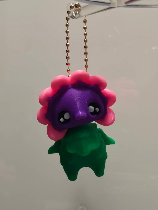 3D-Druck Anhänger Blume