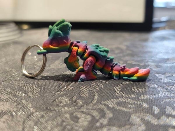 3D-Druck Anhänger Velociraptor
