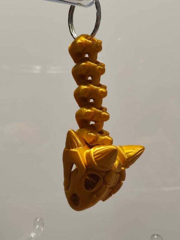 3D-Druck Anhänger Skeleton Ankylosaurus