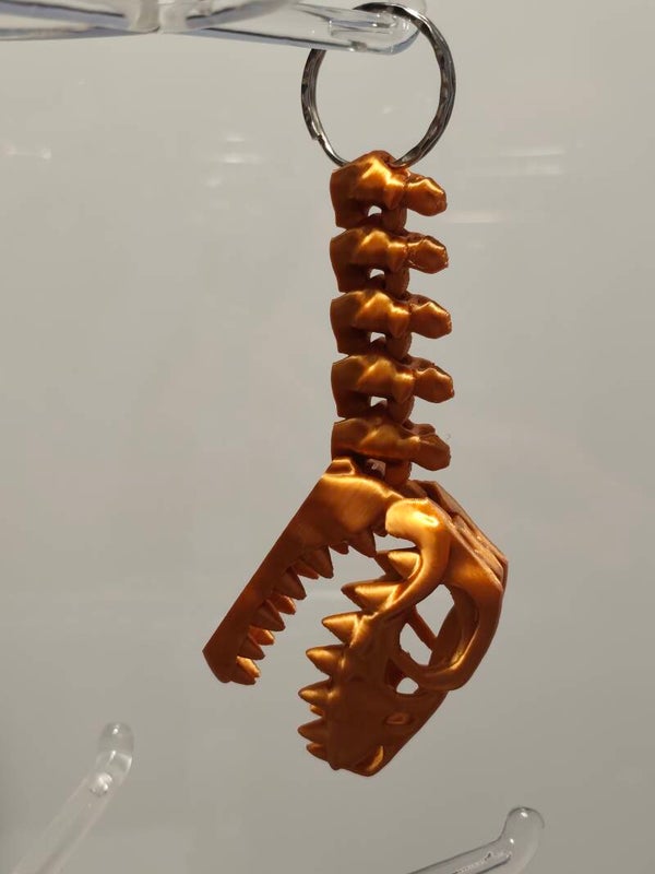 3D-Druck Anhänger Skeleton Raptor