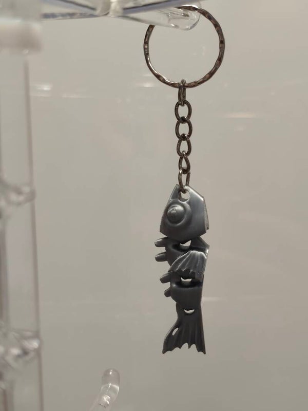 3D-Druck Anhänger Skeleton Fisch