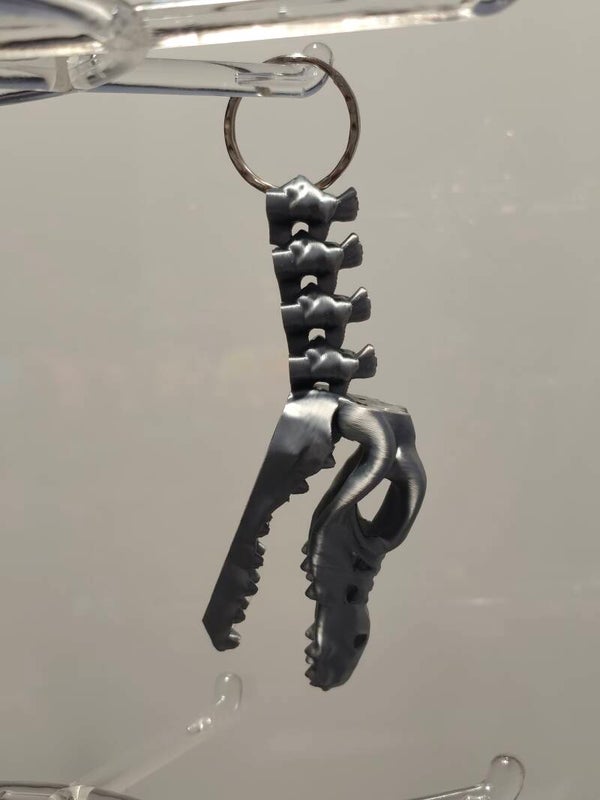 3D-Druck Anhänger Skeleton Mosasurus