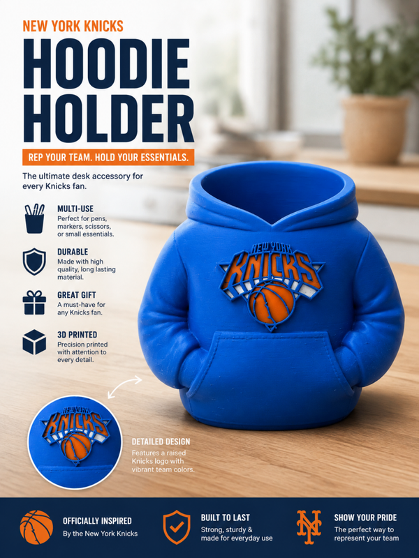TEAM HOODIE HOLDER KNICKS