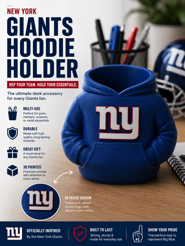 TEAM HOODIE HOLDER GIANTS