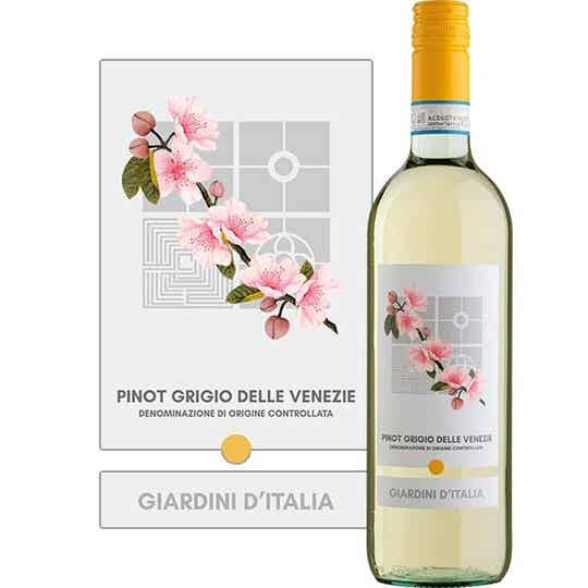 Giardini d'Italia, Pinot Grigio delle Venezie DOC 75 cl