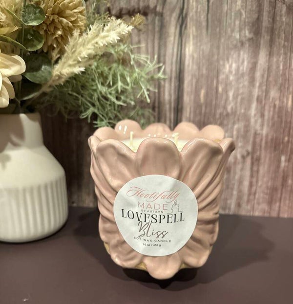 16 oz rose planter - Fragrance Lovespell