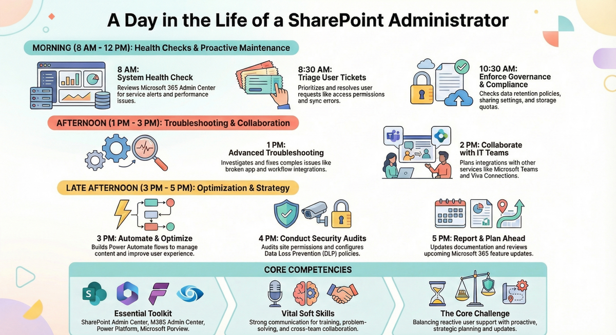 A DAY IN THE LIFE OF A SHAREPOINT ADMIN / MAIN BLOG | SharePoint Mentor
