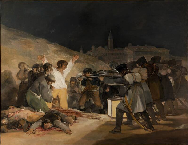 Francisco Goya: El Tres de Mayo, 1814