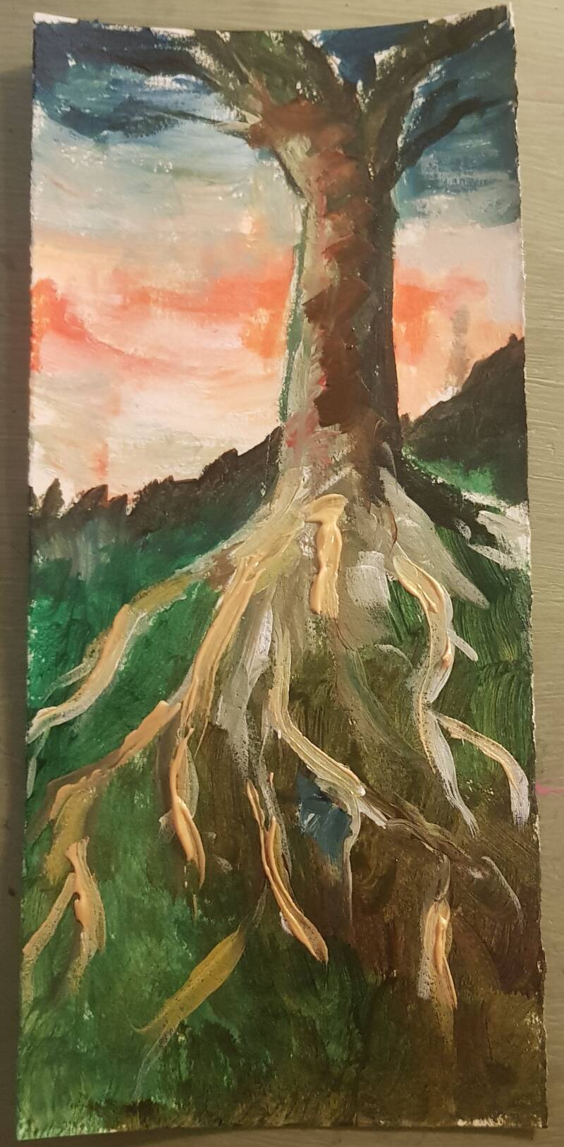 Wortels van een boom