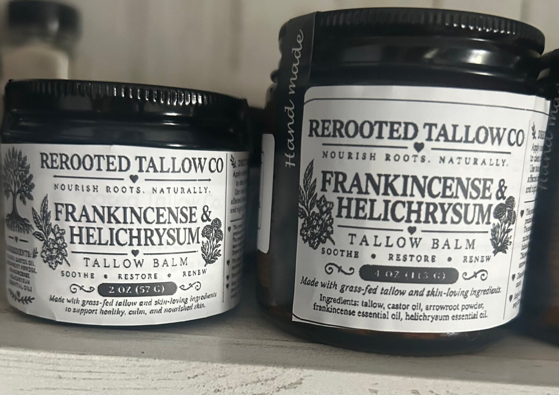 Frankincense + Helichrysum Healing Cream